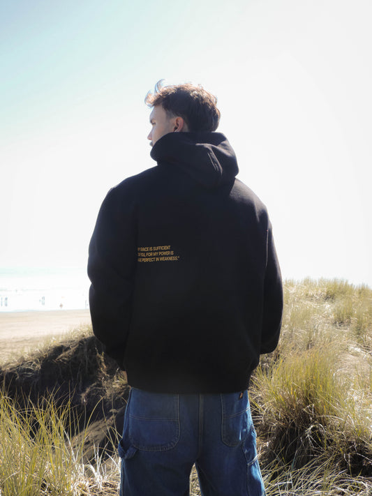 2COR12 Hood - Black